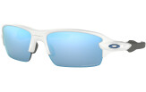 OAKLEY Flak XS Polished White Prizm Deep Water Polarized