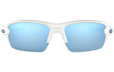 OAKLEY Flak XS Polished White Prizm Deep Water Polarized