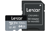 Lexar Professional 1066x microSD 64GB