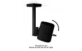 Ceiling Mount for Sonos One, One SL and Play1, Single, Black Black