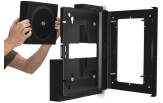 Wall Mount for 4 Sonos Amps, Single, Black