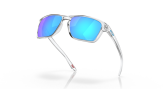 Päikeseprillid OAKLEY Sylas Polished Clear Prizm Sapphire XL Polished Clear Prizm Sapphire