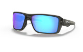 Päikeseprillid OAKLEY Double Edge Grey Smoke Prizm Sapphire Polarized Grey Smoke Prizm Sapphire Polarized