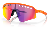 Päikeseprillid OAKLEY Sutro Lite Sweep MVDP Orange Sparkle Prizm Road Mathieu Van Der Poel Orange Sparkle Prizm Road