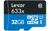 Lexar 633x 32GB microSD class 10 UHS1