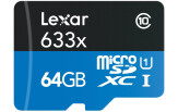 Lexar 633x 64GB microSD class 10 UHS1