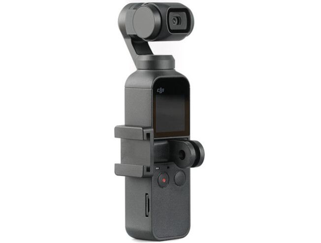 PGY Osmo Pocket  Data Port to Cold Shoe mount