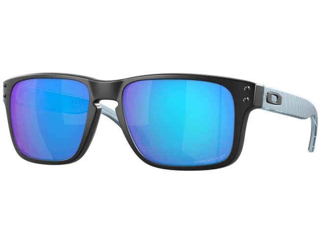 Päikeseprillid OAKLEY Holbrook XS Matte Trans Stonewash Prizm Sapphire Polarized Matte Transparent Stonewash Prizm Sapphire Polarized