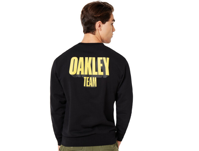 OAKLEY Oakley Team Crew Neck Blackout Blackout M