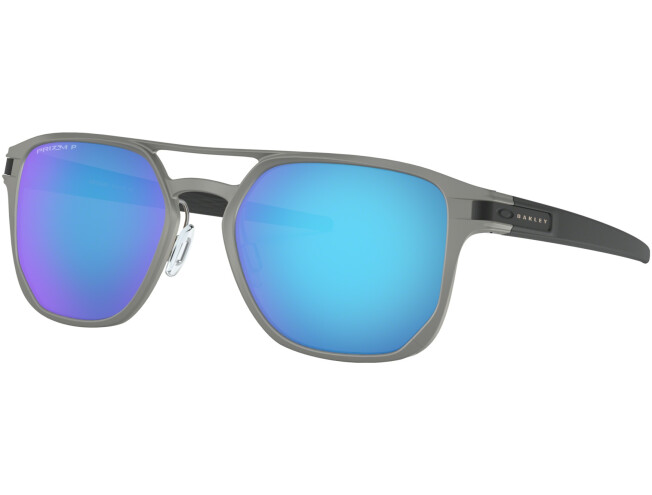 OAKLEY Latch Alpha Matte Light Gunmetal Prizm Sapphire Polarized Matte Light Gunmetal Prizm Sapphire Polarized