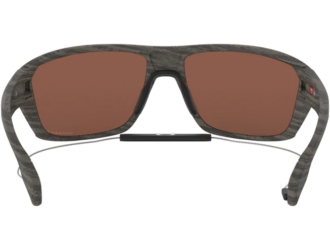 Oakley Split Shot Woodgrain Collection-Prizm Deep Water Polarized selling Lenses/Woodgra