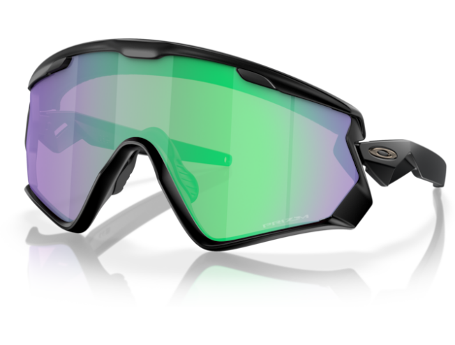 Päikeseprillid OAKLEY Wind Jacket 2.0 Matte Black Prizm Road Jade Matte Black Prizm Road Jade