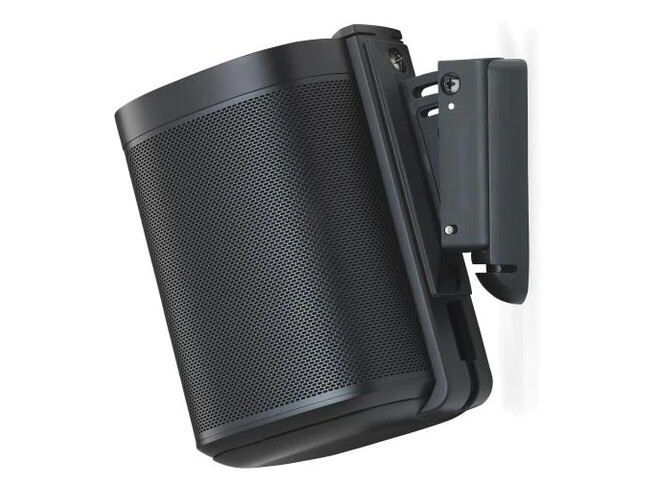 FLEXSON Wall Mount for Sonos One, One SL and Play:1 Single - Black