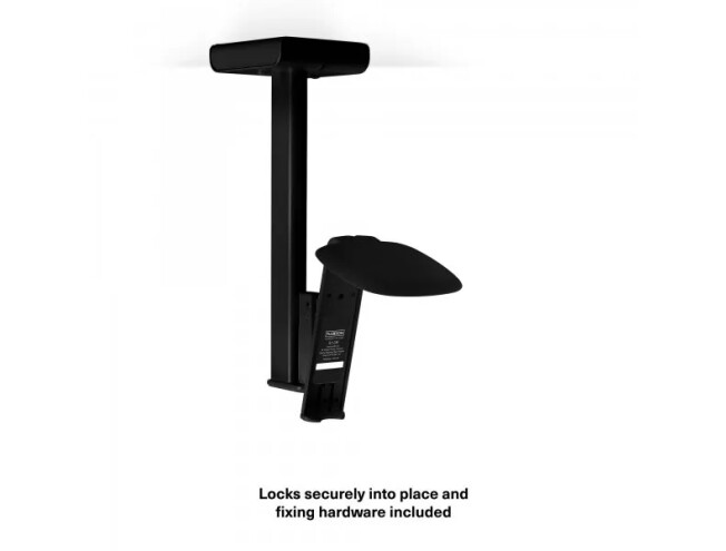 Ceiling Mount for Sonos One, One SL and Play1, Single, Black Black