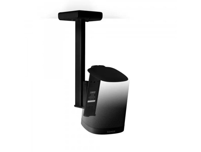 Ceiling Mount for Sonos One, One SL and Play1, Single, Black Black