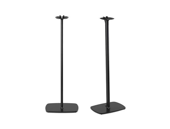 Floor Stand for Sonos One, One SL and Play1, Pair, Black Pair - Black