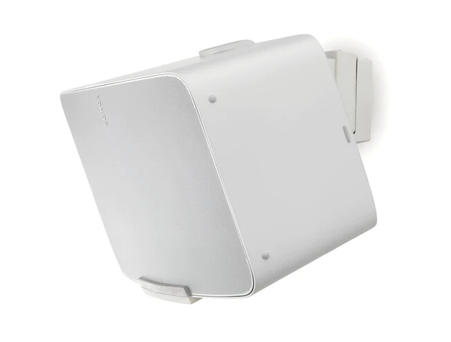 Wall Mount for Sonos Five and Play:5, Single, White White