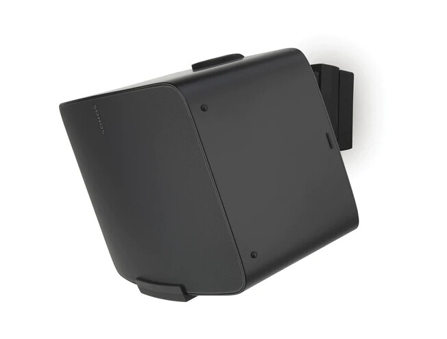 FLEXSON WALL MOUNT FOR THE SONOS FIVE & PLAY:5 Black