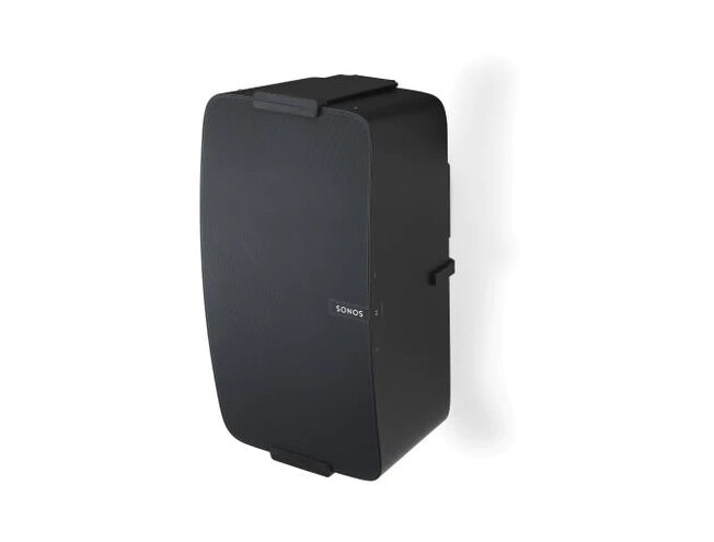 FLEXSON  VERTICAL WALL MOUNT FOR SONOS FIVE & PLAY:5 Black