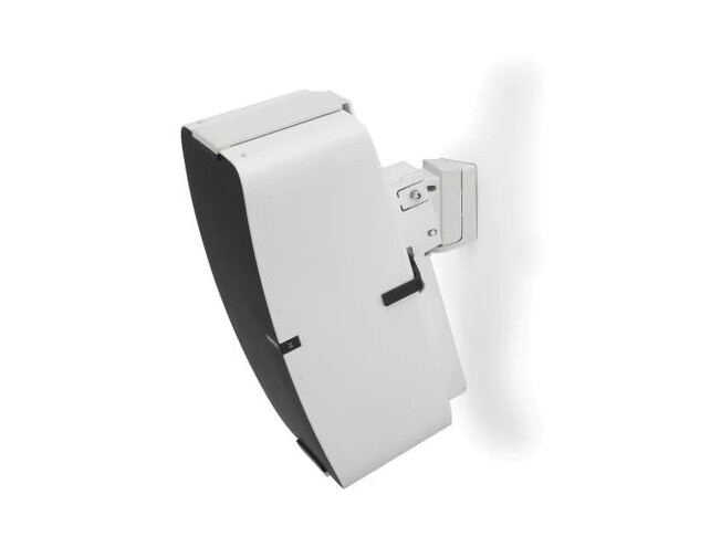 Vertical Wall Mount for Sonos Five and Play:5, Single, White White