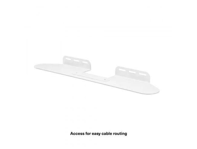 Wall Mount for Sonos Beam, Single, White White