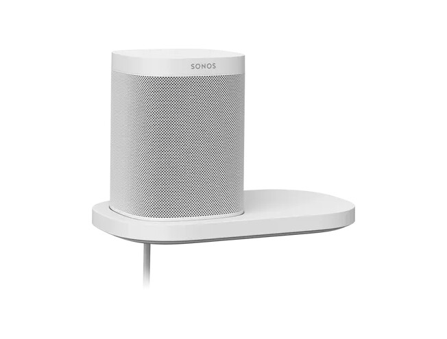 Sonos One riiul - valge valge