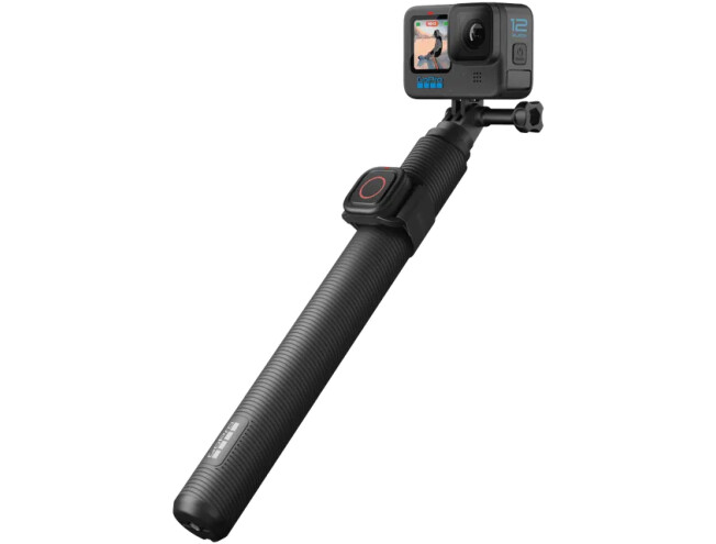 GoPro Extension Pole + Waterproof Shutter Remote (H12 Black)