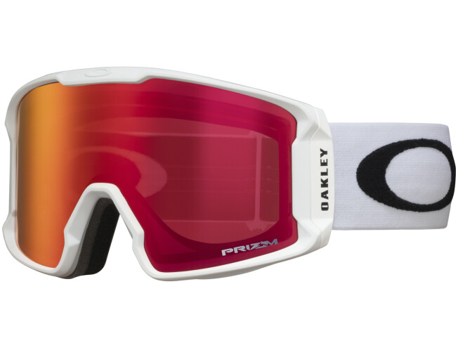 OAKLEY LineMiner Matte White Prizm Snow Torch Iridium L Matte White Prizm Snow Torch Iridium