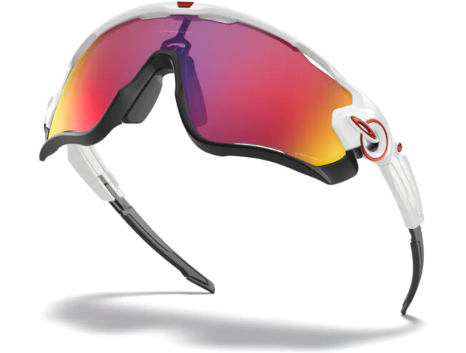 Päikeseprillid OAKLEY Jawbreaker Polished White Prizm Road Polished White Prizm Road