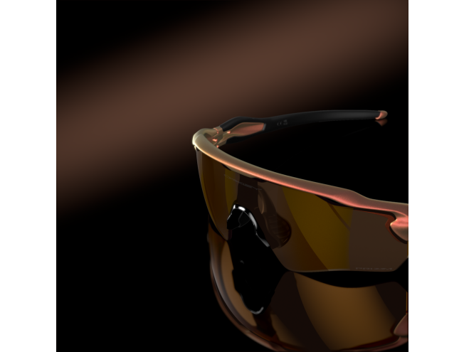 Päikeseprillid OAKLEY RadarEV XS Matte Red/gold Colorshift Prizm Bronze Matte Red/Gold Colorshift Prizm Bronze