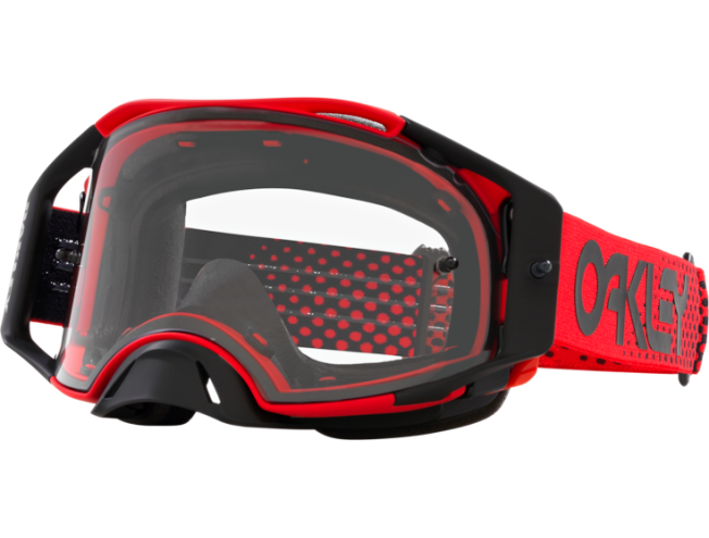 Krossiprillid OAKLEY Airbrake MX Moto Red Clear Moto Red Clear