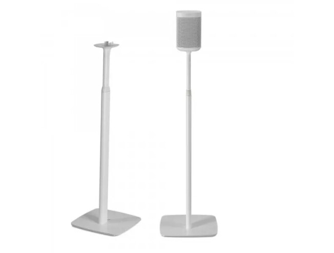 Adjustable Floor Stands for Sonos One, One SL and Play:1, Pair, White 2tk - valge