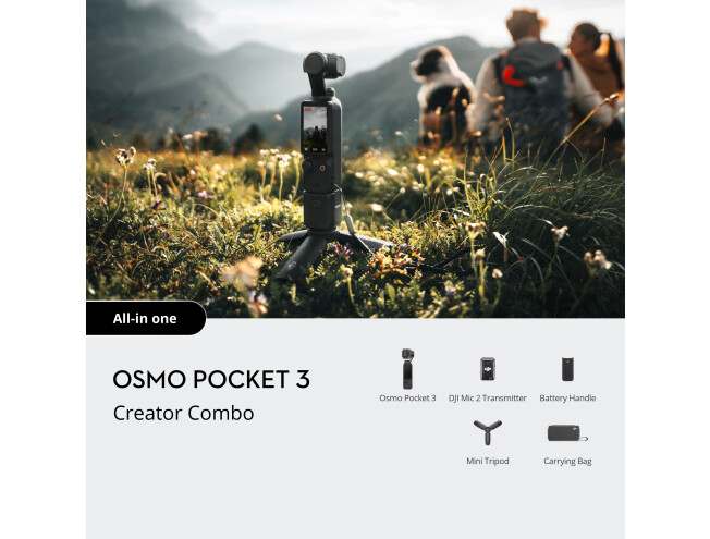 Gimbal DJI Osmo Pocket 3 Creator Combo Creator Combo