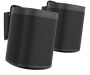 Wall Mount for Sonos One, One SL and Play:1 Pair, Black Pair - Black